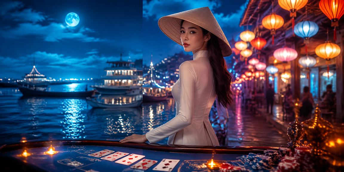 Bàn baccarat tại Côn Đảo với phong cách Việt Nam truyền thống kết hợp casino hiện đại