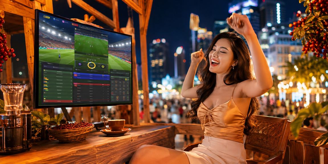 Người chơi tại TP. Hồ Chí Minh đăng ký tài khoản cá cược trực tuyến trong quán cà phê